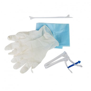  Набор гинек. Ева со шпателем зерк.№2 (прозр.М)  фото