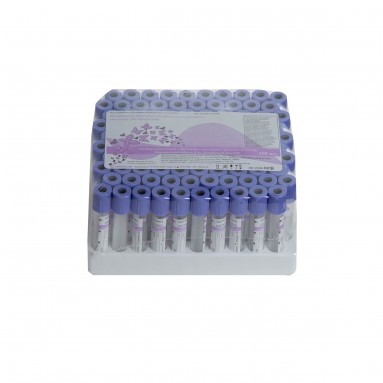  Пробирка вак. ЭДТА-К3 (фиолет.) 4мл №100 (пластик) 13*75мм  фото