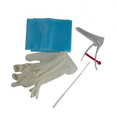  Набор гинек. Ева зонд универсальный тип А зерк.№2 (прозр.М)  фото