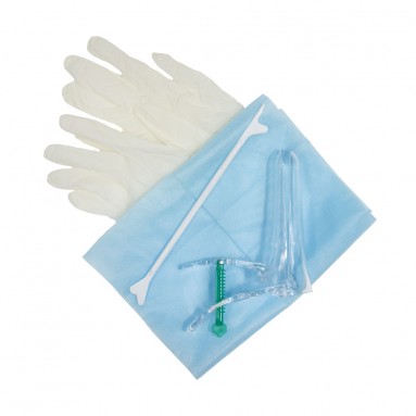  Набор гинекологический Ева со шпателем зеркало №3 (прозрачное L) INEKTA  фото