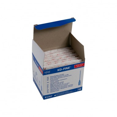  Игла инъекционная 29G 0,33*12 KD-Fine №100  900741  фото