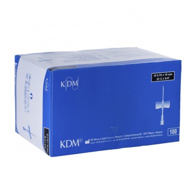  Катетер Бабочка 22G 0,7*19 KD-Fly №100  722206R  фото