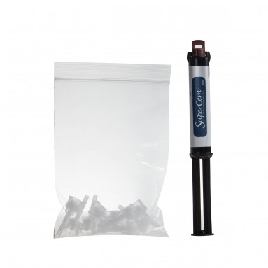  ЧамСуперЦем Прозр(5мл*1шпр,10 смес. након,10 оральн)Цемент д/непрямых реставр.  фото