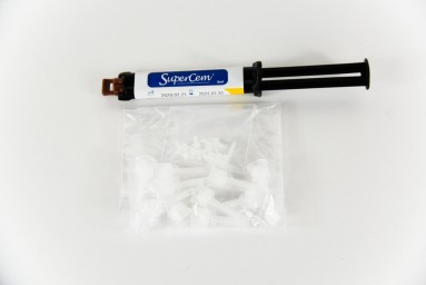  ЧамСуперЦем Универ(5мл*1шпр,10 смес. након,10 орал) Цемент д/непрямых реставр.  фото