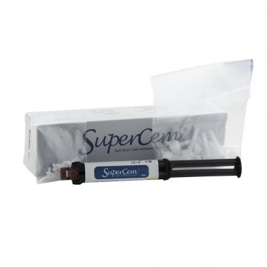  ЧамСуперЦем Универ(5мл*1шпр,10 смес. након,10 орал) Цемент д/непрямых реставр.  фото