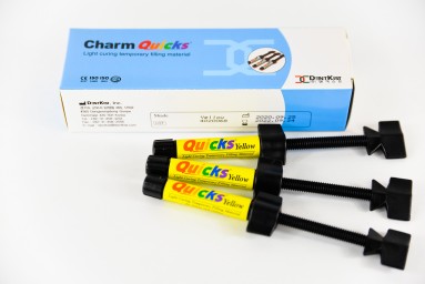  ЧамКвикс желтый 3шпр*3гр, светоотв. врем. материал  фото