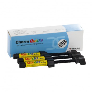  ЧамКвикс желтый 3шпр*3гр, светоотв. врем. материал  фото
