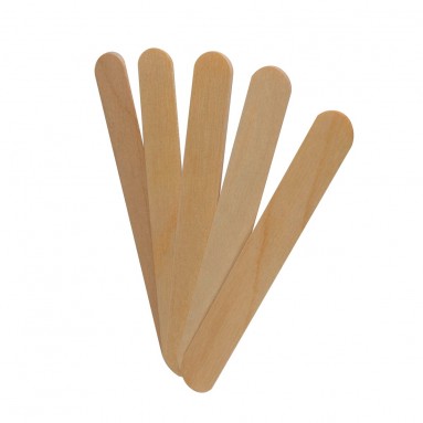  Шпатель мед. деревянный (140*18) стер №100  фото