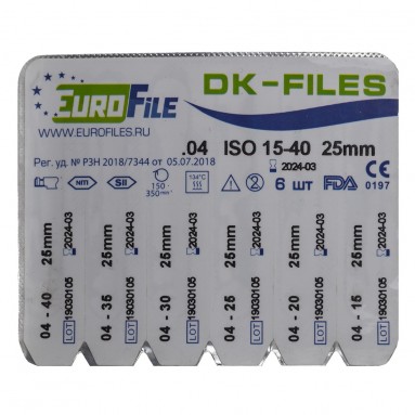  Профайлы (DK-File) маш. 0.4 25мм #15-40 N6 Eurofile 1871425100  фото