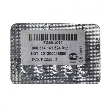  Боры алмаз  турбин. закругл.цилиндр 012 №5 FG881/012  фото